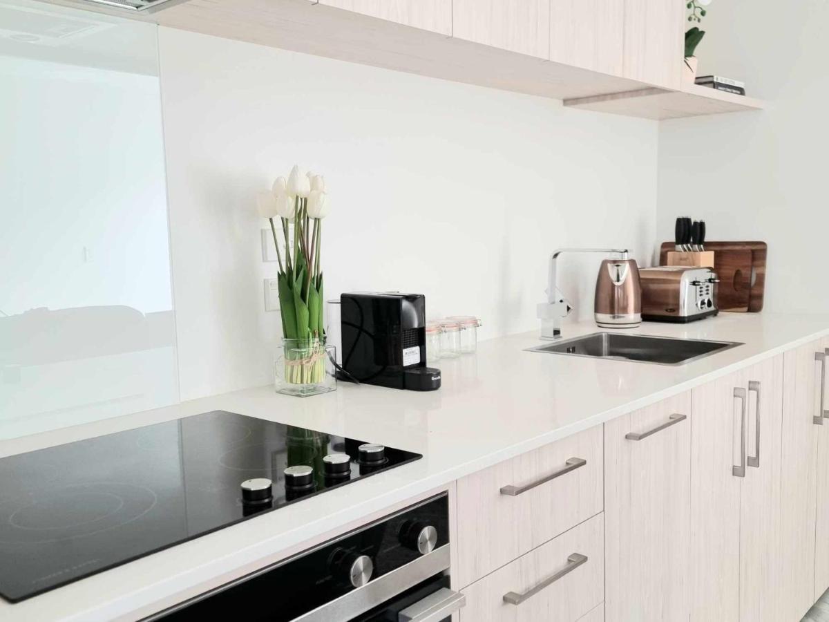 Elegant Cbd Apartment Christchurch Luaran gambar